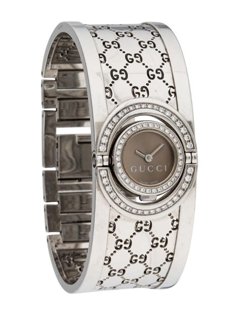 gucci watches ladies|gucci ladies watch with diamonds.